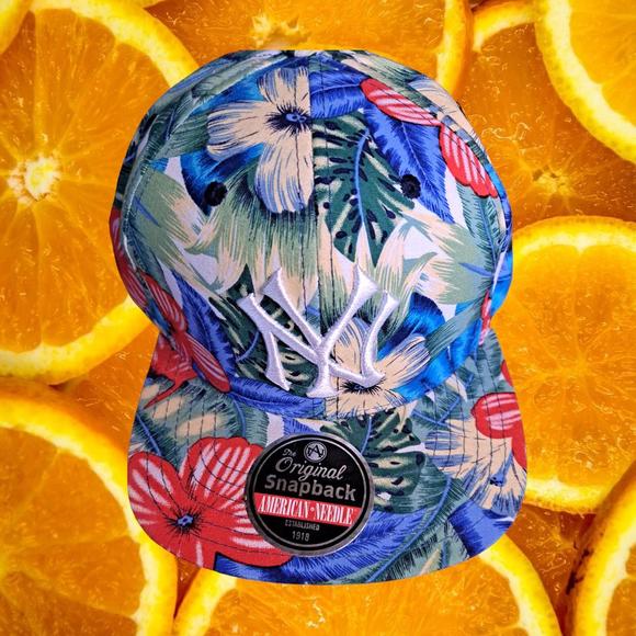 The American Needle New York Yankees Hawaiian Adjustable‎ Hat - Picture 1 of 6